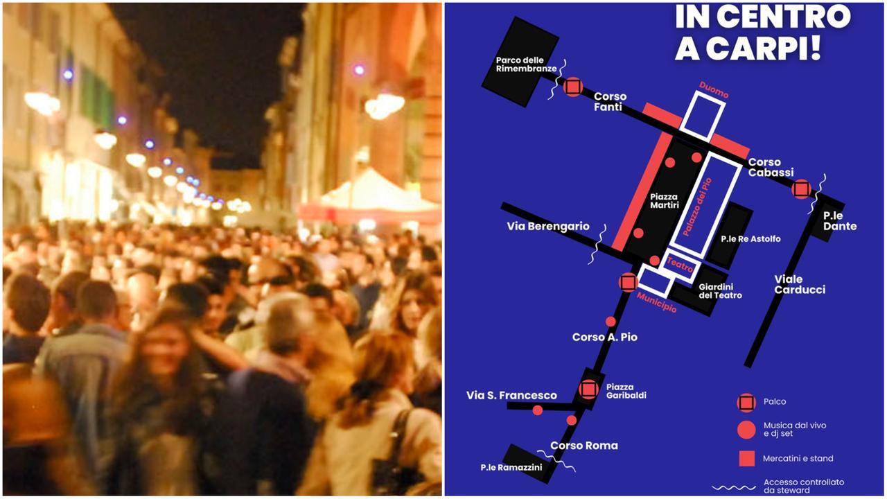 A Carpi è tempo di Notte Bianca: musica dal vivo, dj e negozi aperti