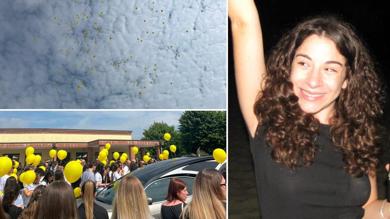 Il funerale di Giorgia Goldoni