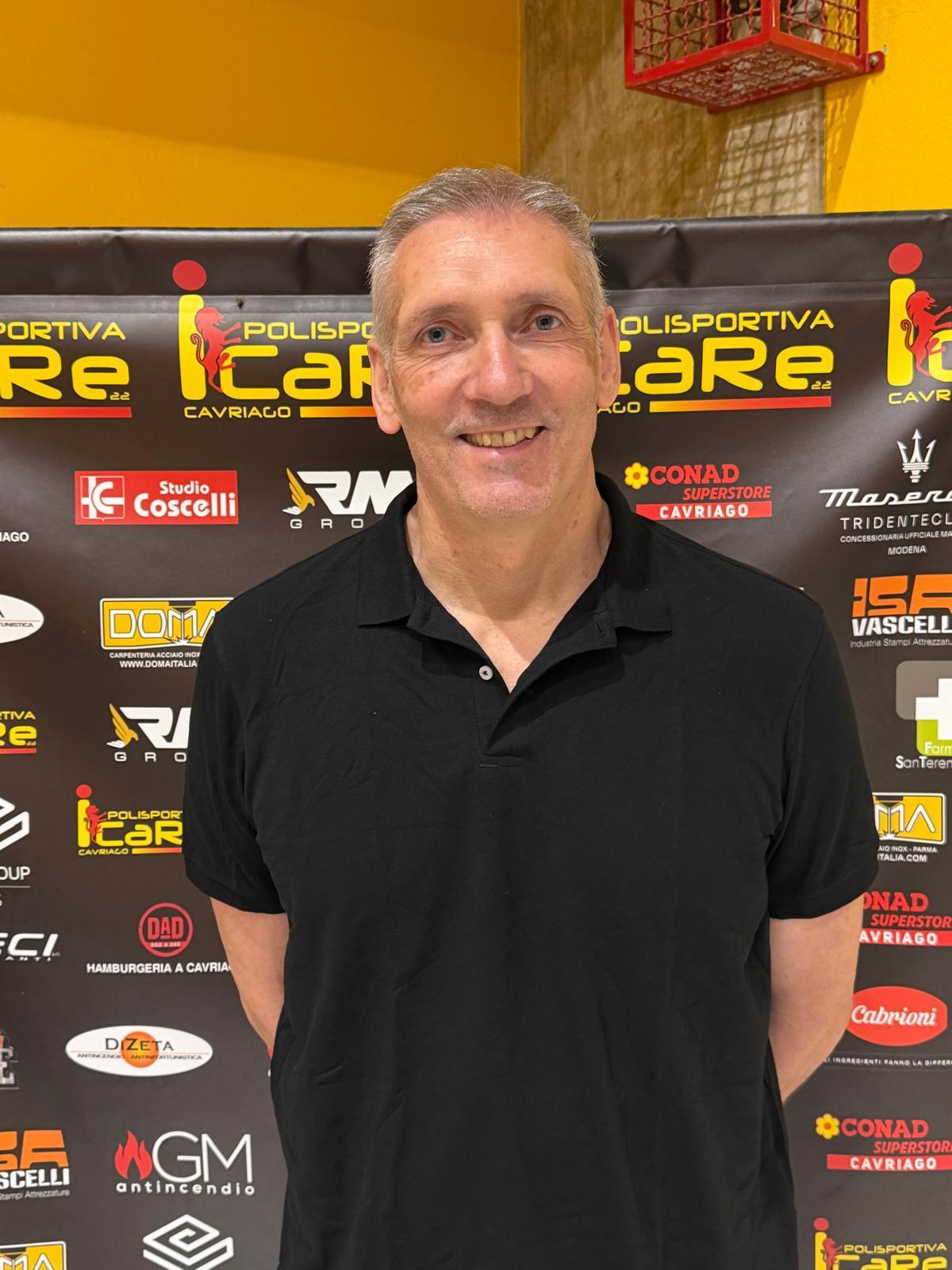 La leggenda del volley Luca Cantagalli riparte da Cavriago: è il nuovo allenatore dell’ICaRe