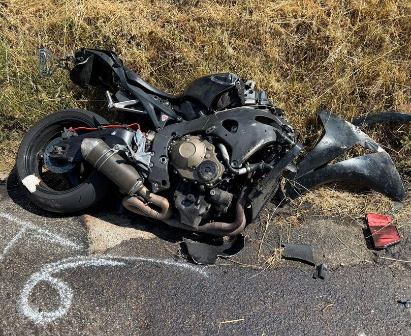 Scontro tra moto e suv a Camatta: 48enne portato via in elicottero