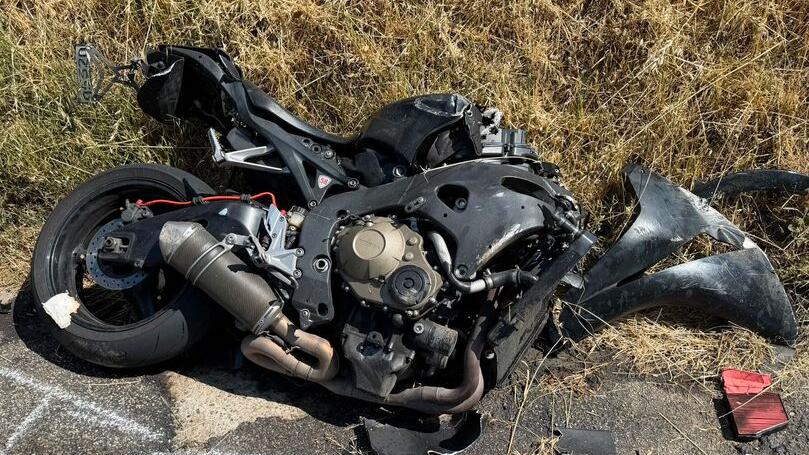 Scontro tra moto e suv a Camatta: 48enne portato via in elicottero