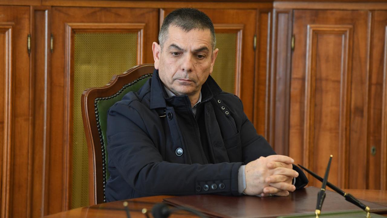 Il sindaco Franco Saba