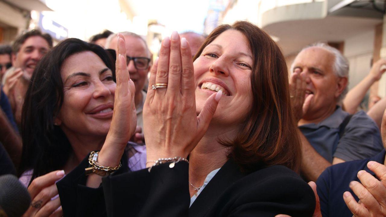 
	L'arrivo di Sara Grilli (foto Giannini)

