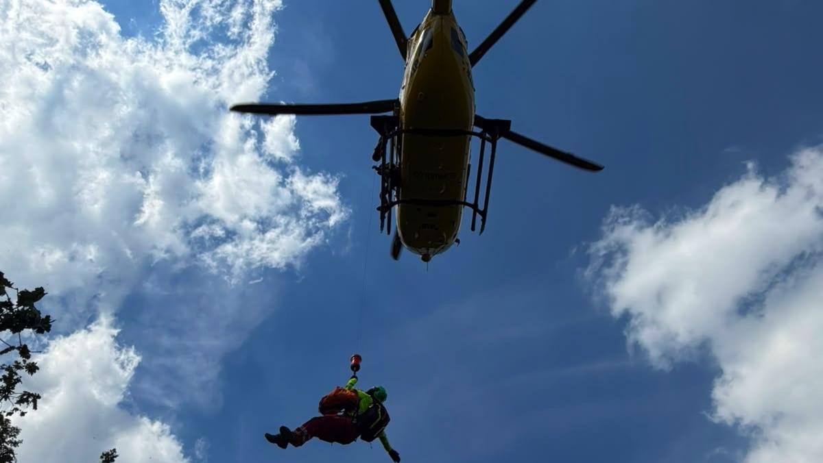 Precipita con il parapendio a Serramazzoni: ferito un uomo di Arceto