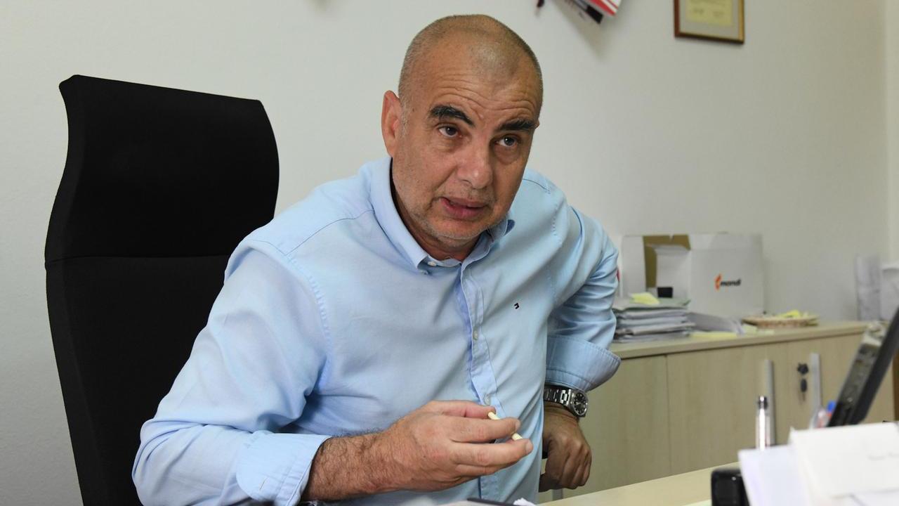 Il sindaco di Posada, Barore Ruiu