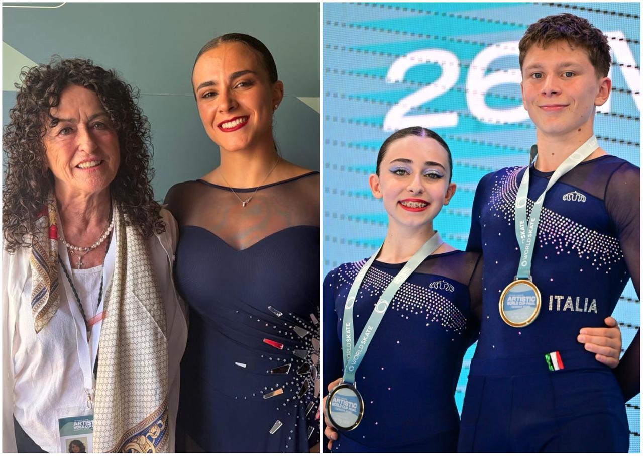 
	Roberta Sasso con Beatrice Lotti (a sinistra), Ginevra Riccardo e Rodolfo Cortini

