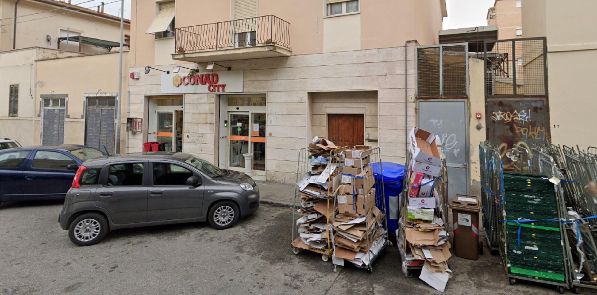 La Conad di via Baroni