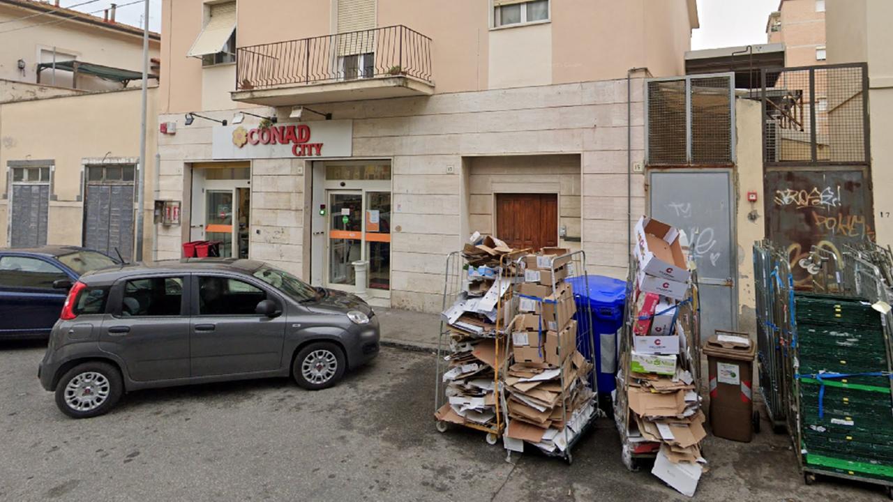 La Conad di via Baroni