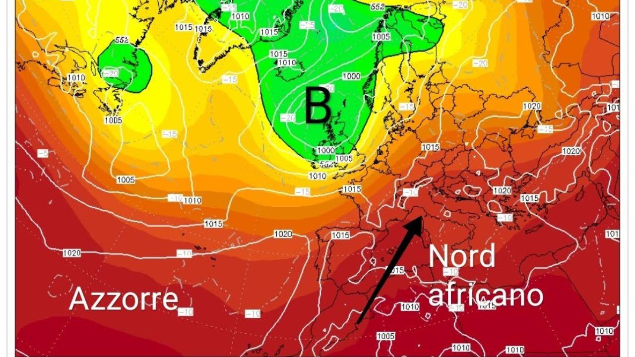 
	L'elaborazione grafica del Centro Meteo Toscana

