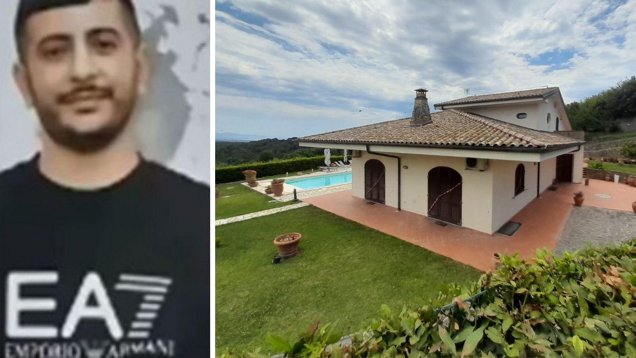 Il 30enne ucciso e la villa sequestrata