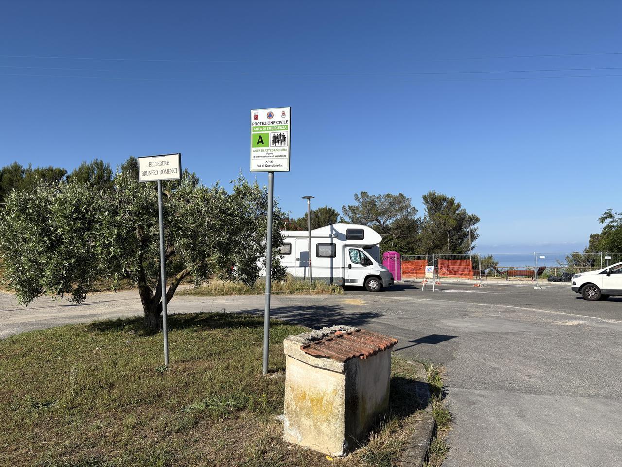 
	Una veduta del parcheggio dove &egrave; stato ucciso il 30enne

