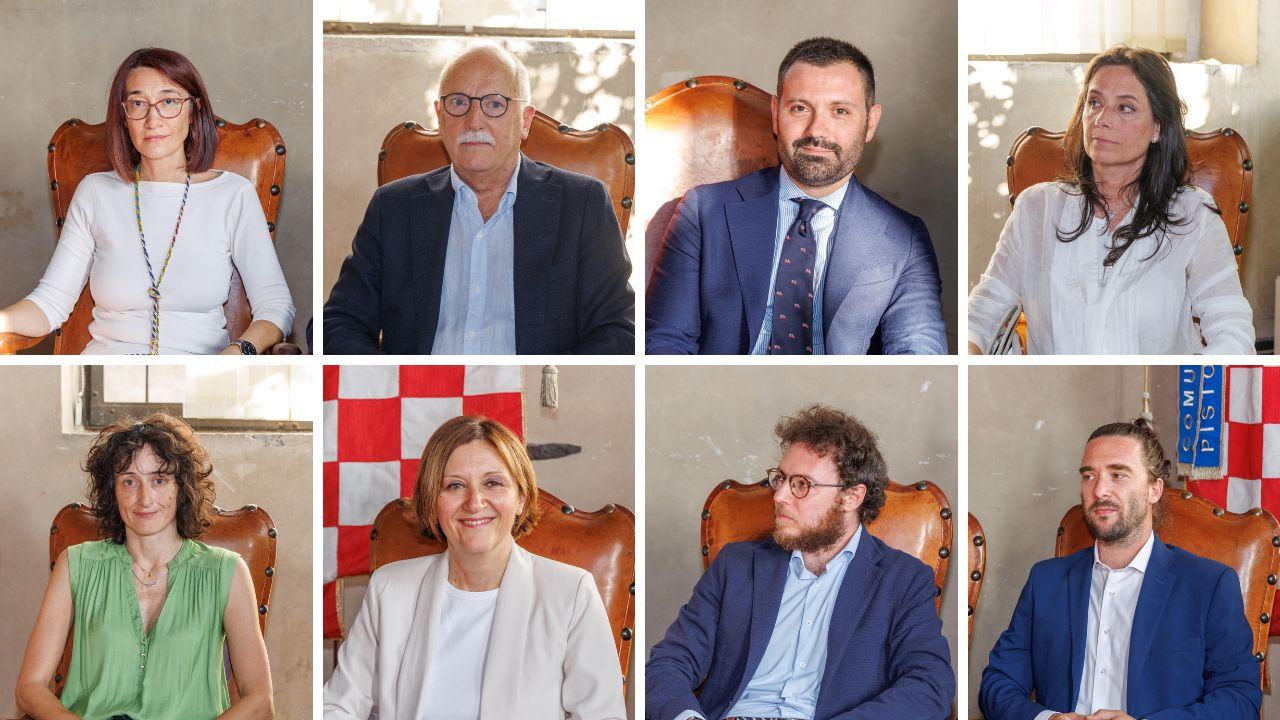 
	In alto a sx senso orario: Setaro, Giannessi,&nbsp;Trallori, Banci, Sinimberghi, Nesi, Nenci e Giusti

