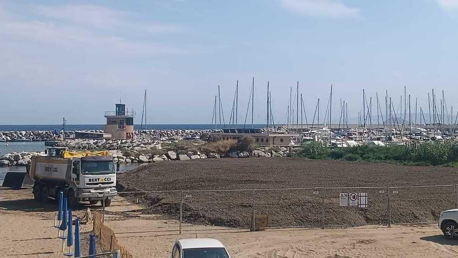 La spiaggia di Salivoli