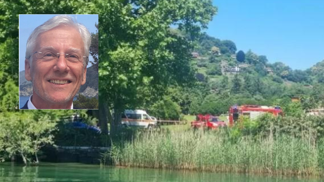 Elicottero precipita sul Lago Maggiore: muore un musicista di jazz, ci sono anche tre feriti