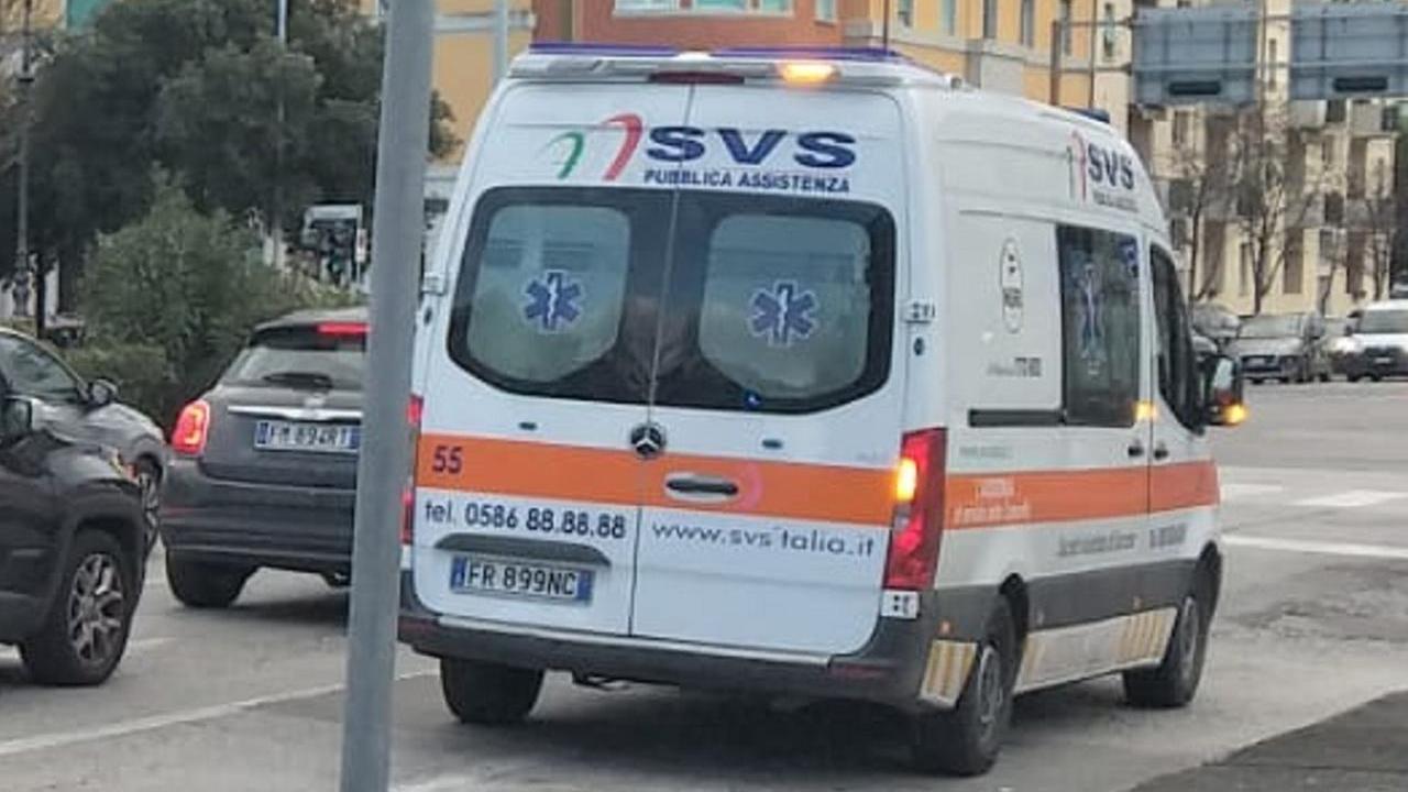 Un'ambulanza della Svs (foto d'archivio)