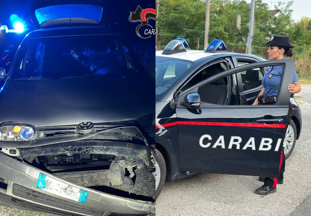 Provoca un incidente e salta il posto di blocco: fuga spericolata e inseguimento tra Ferrara e il Veneto