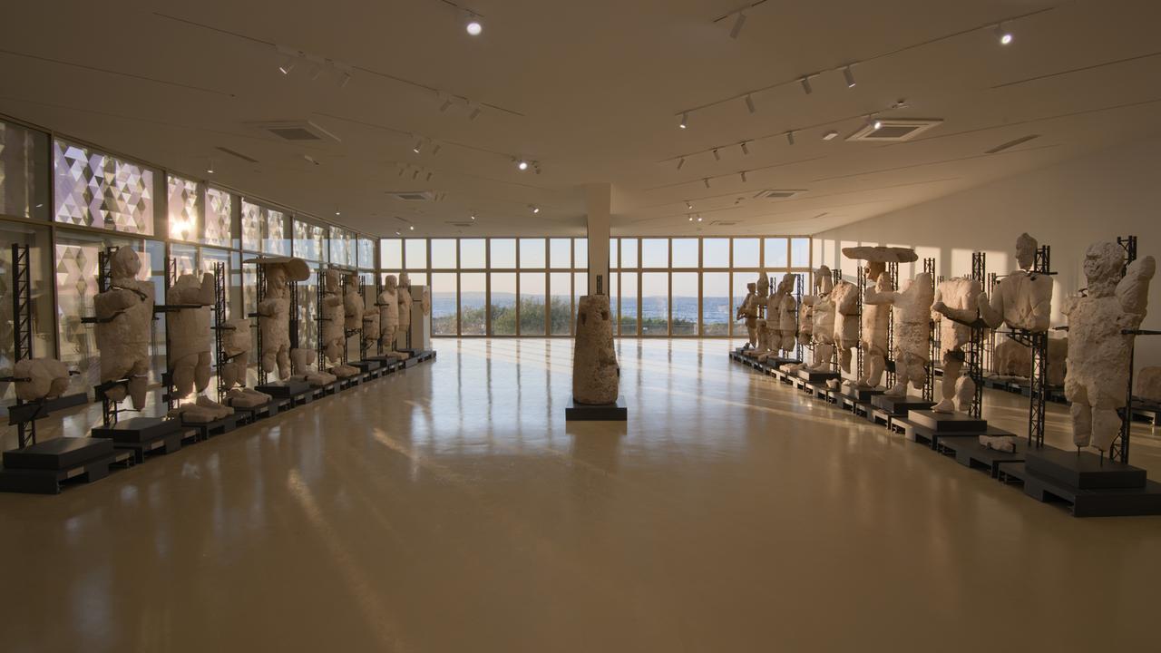 I giganti di Mont'e Prama in mostra al Museo di Cabras