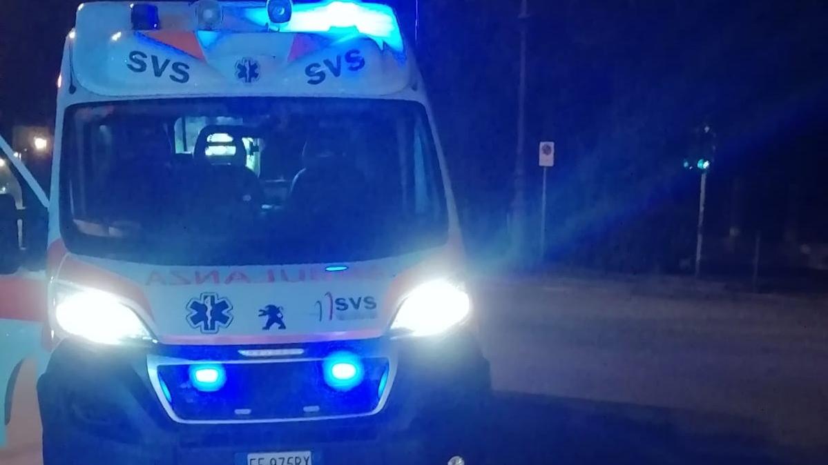 Un'ambulanza della Svs (foto d'archivio)