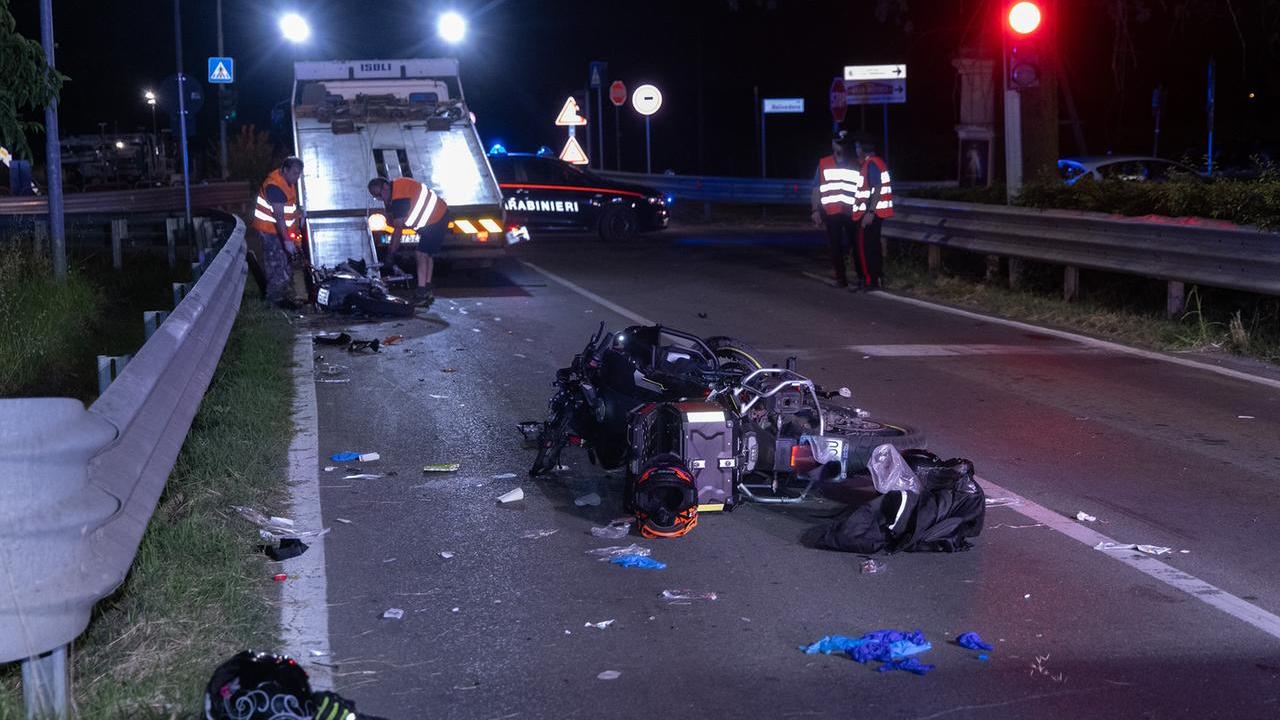 L'incidente (foto Gino Esposito)