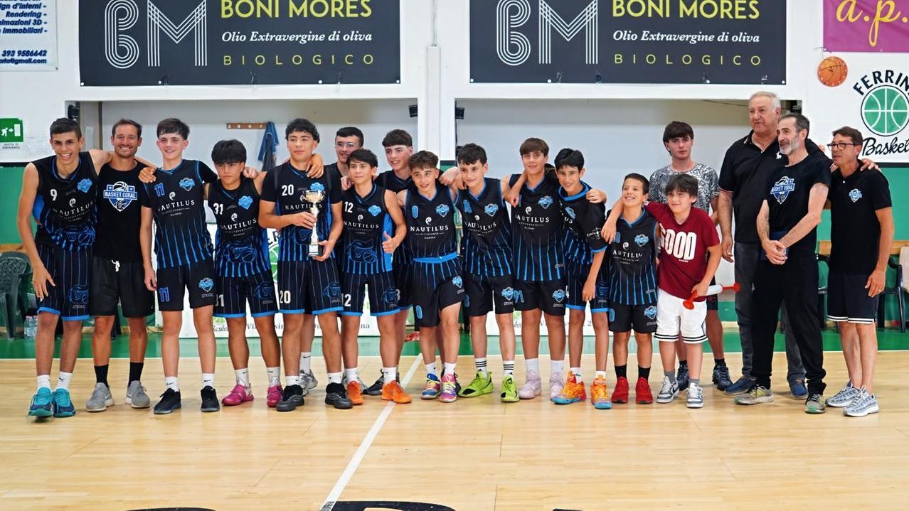 Under 15, la Coral basket di Alghero conquista il titolo regionale