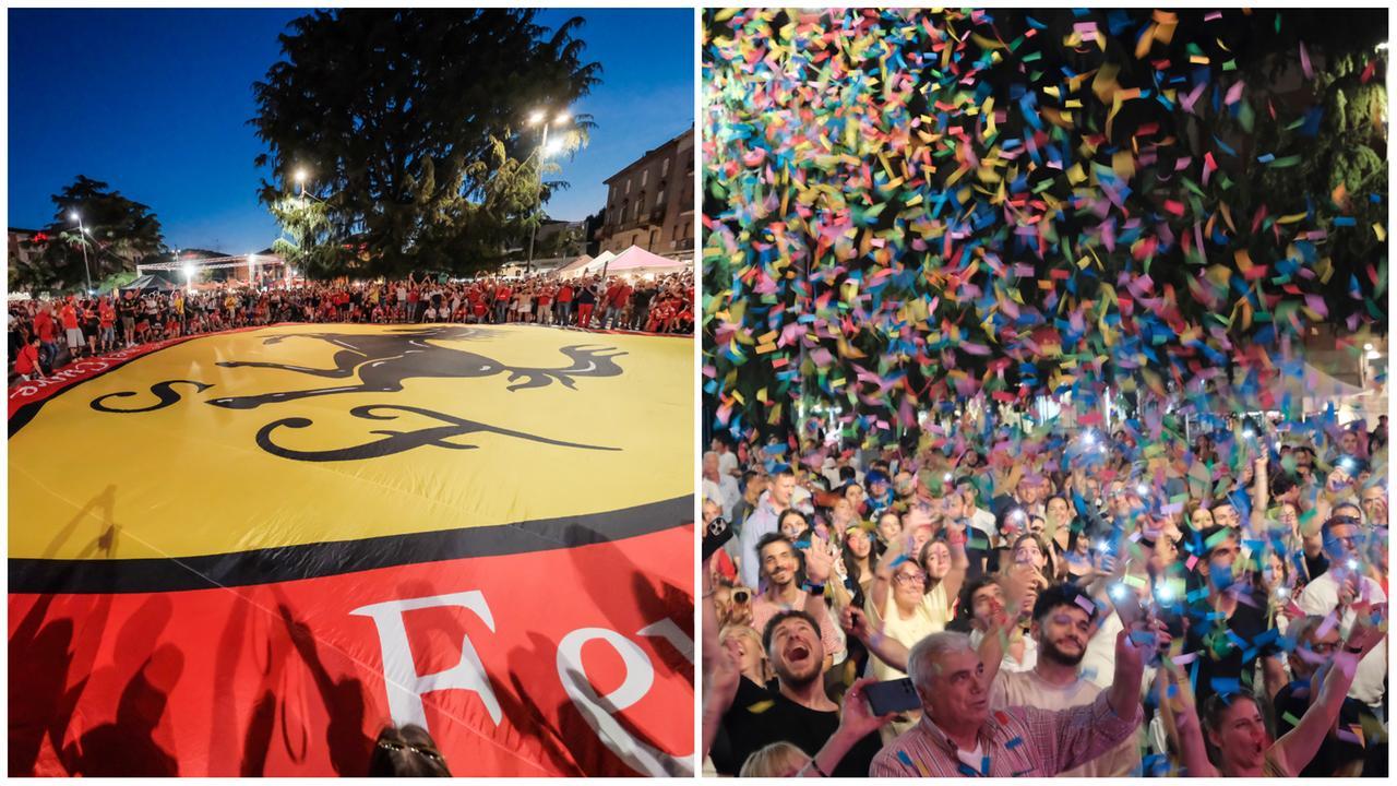 Notte Rossa, che successo: le foto più belle di Maranello