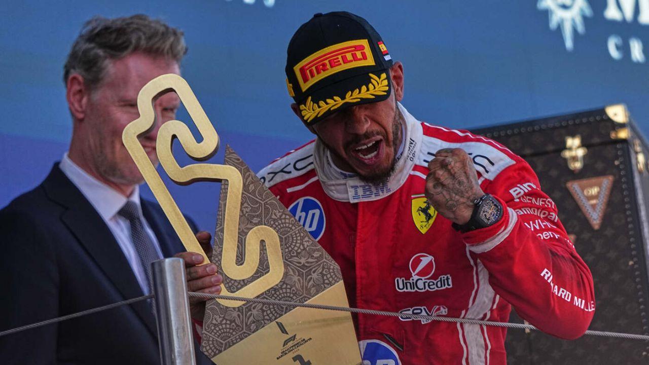 Gp Catalogna, la rivincita rossa: la Ferrari e Hamilton tornano al successo