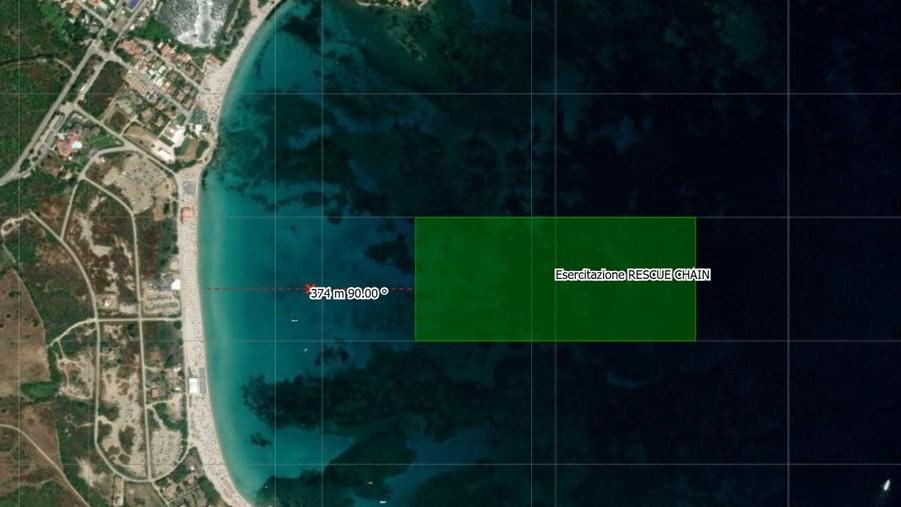Olbia, ricerca e soccorso in mare: maxi esercitazione davanti alla spiaggia di Pittulongu