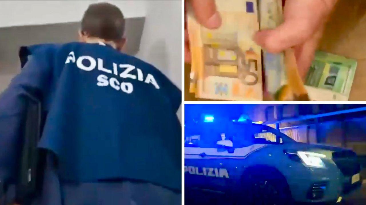 
	Il blitz degli agenti

