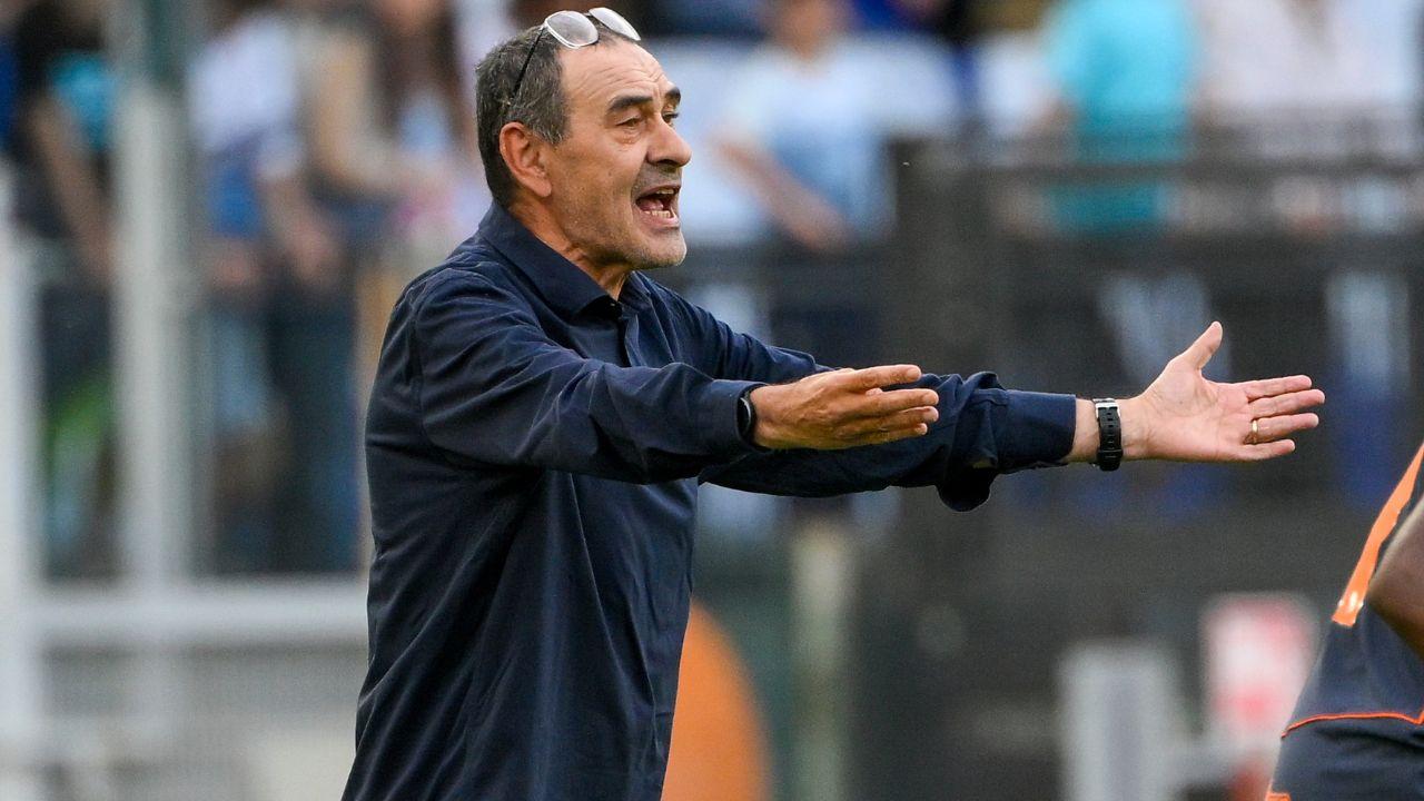 L'allenatore Sarri