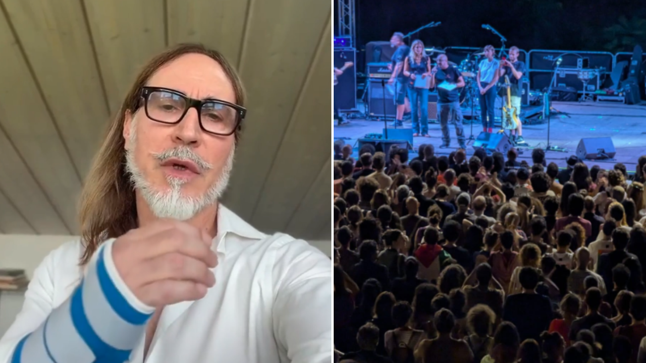 Sos Palestina, infortunio per Manuel Agnelli: salta il concerto degli Afterhours – Cosa è successo