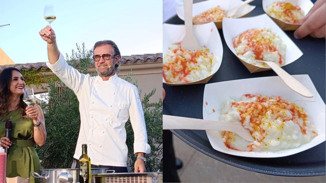 Cucina e vino, Carlo Cracco festeggia i trent’anni del Karmis alle Cantine Contini
