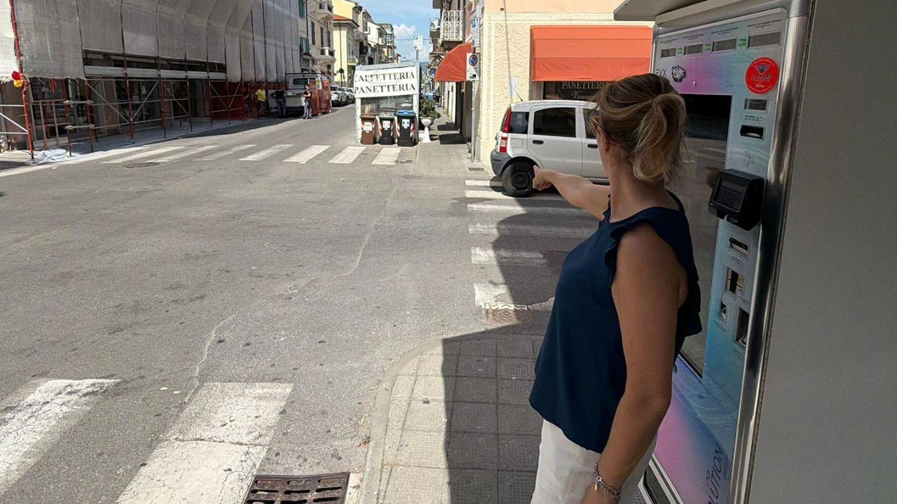 Il punto dove è stato trovato l'uomo