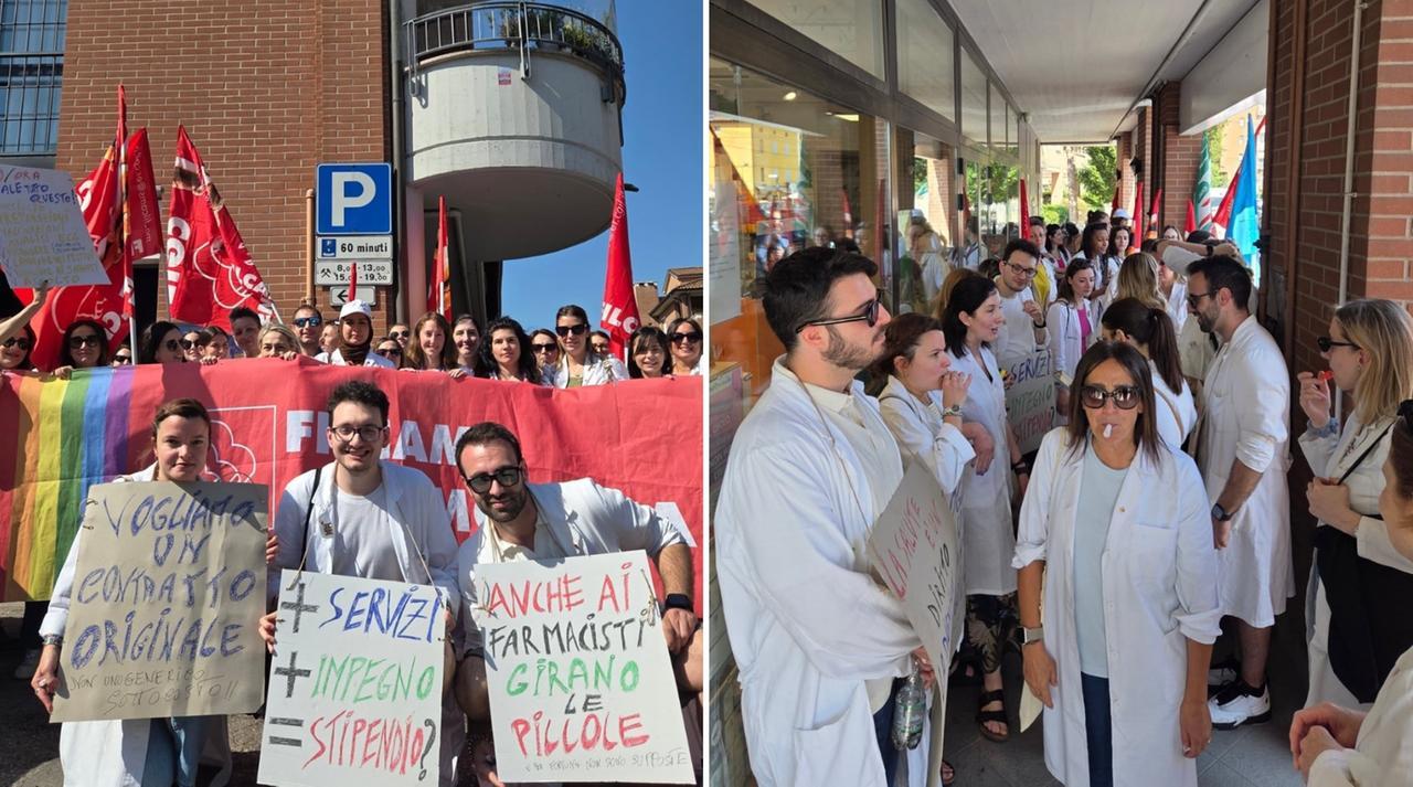 
	Lo sciopero dei farmacisti a Modena

