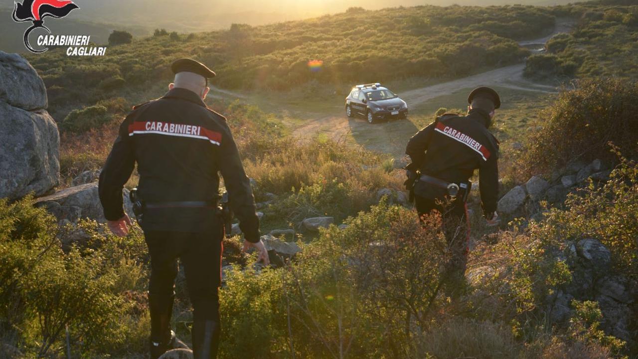 I carabinieri nelle campagne di Villacidro