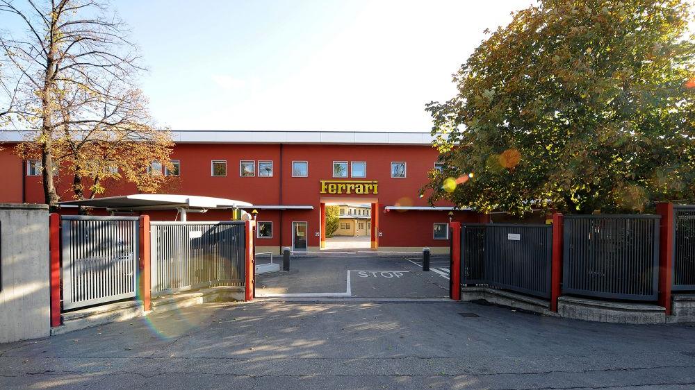 Lo stabilimento della Ferrari a Maranello