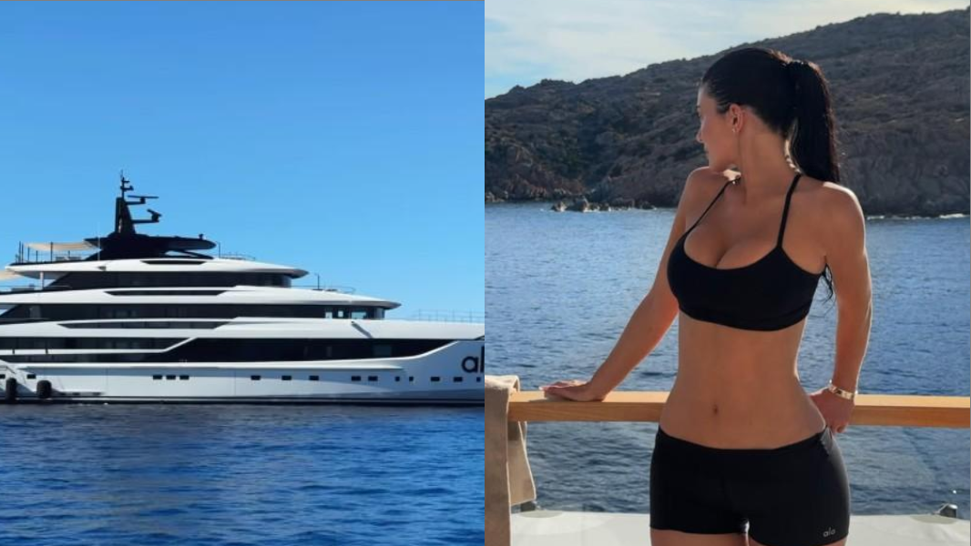 Relax e pilates, Kylie Jenner a bordo di un superyacht si gode il mare della Sardegna – Ecco dove