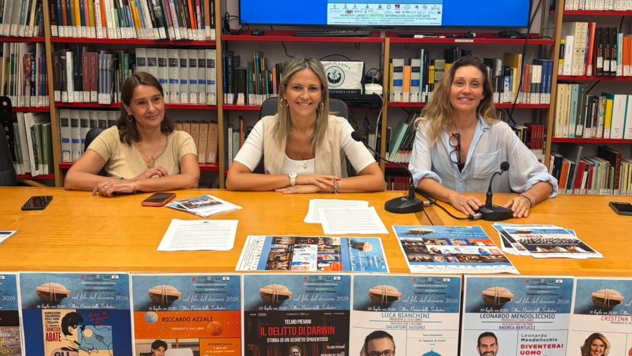 Da sinistra Anna Uggias, Sabrina Serra e Simonetta Padre