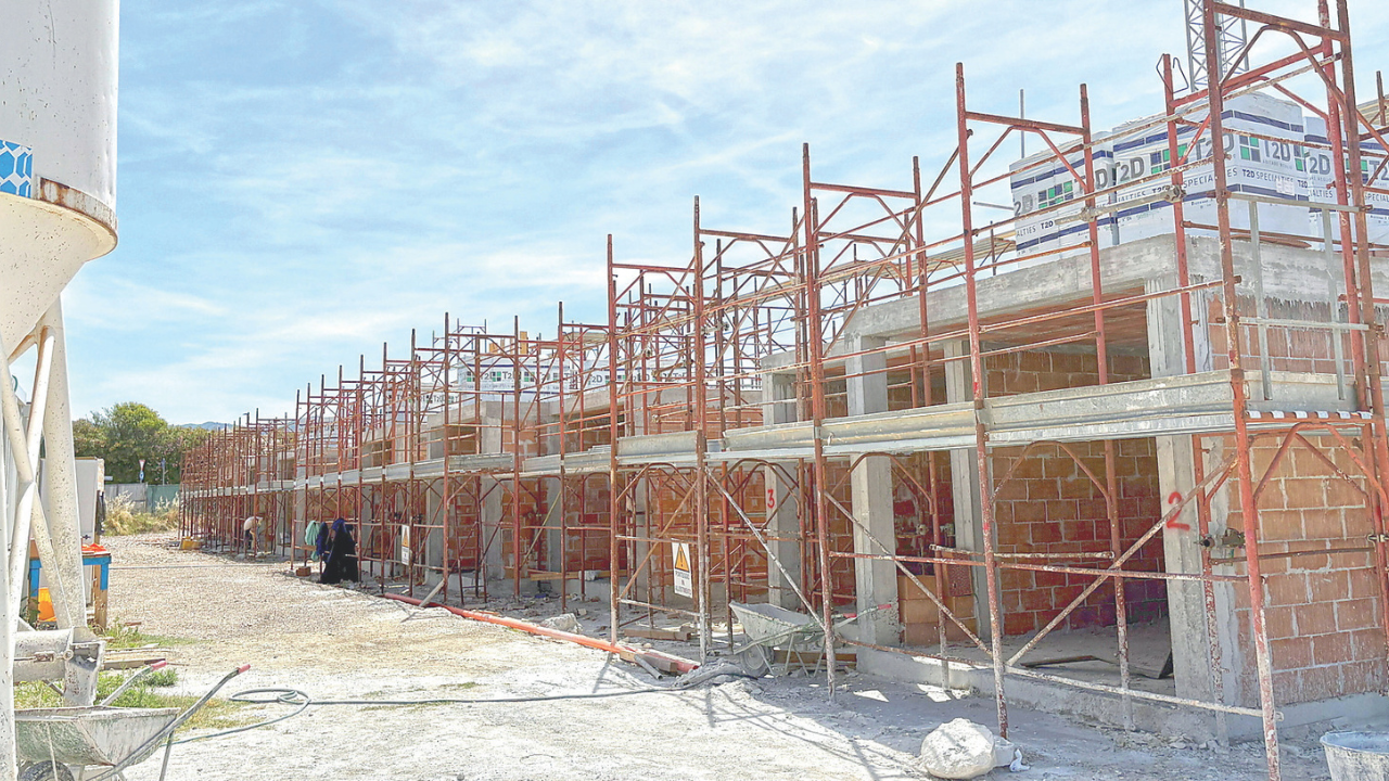 
	Il cantiere di via dei Pelaghi (foto Stick)

