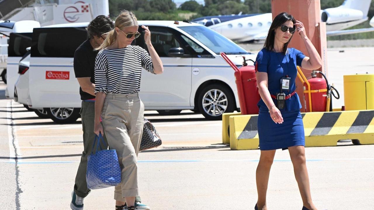 Gwyneth Paltrow in Sardegna - foto Frezza-La Fata