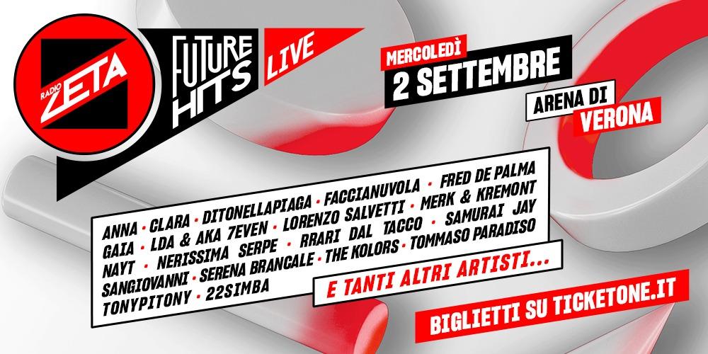 Future Hits Live di Radio Zeta: altri grandi nomi si aggiungono al cast