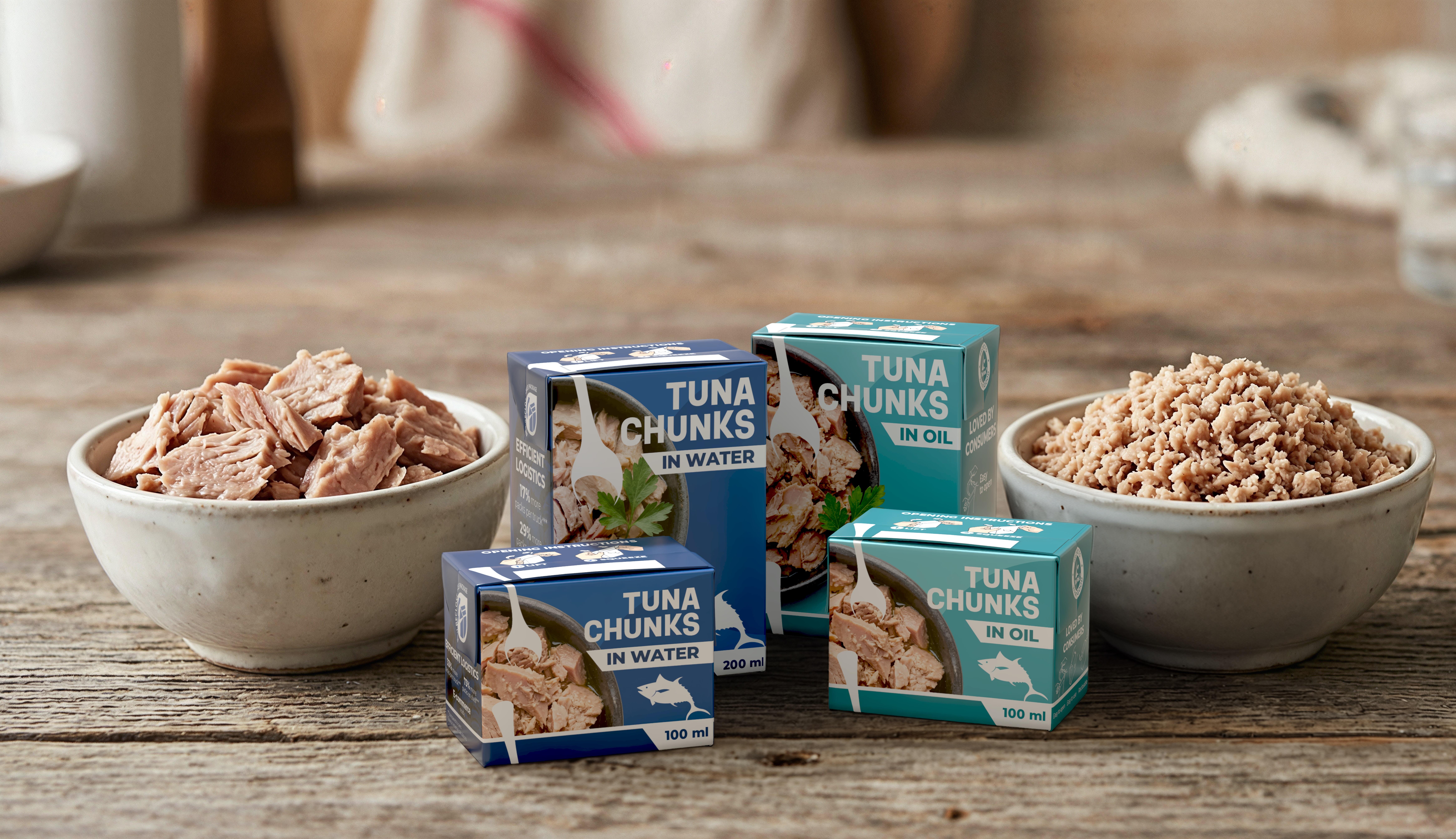 Ora il tonno è in scatola di cartone: la novità di Tetra Pak