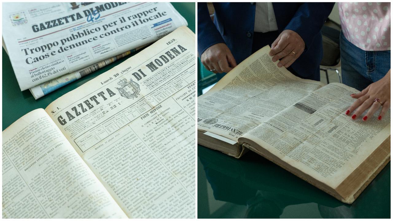 La prima Gazzetta di Modena torna in edicola: in omaggio la copia del 20 giugno 1859