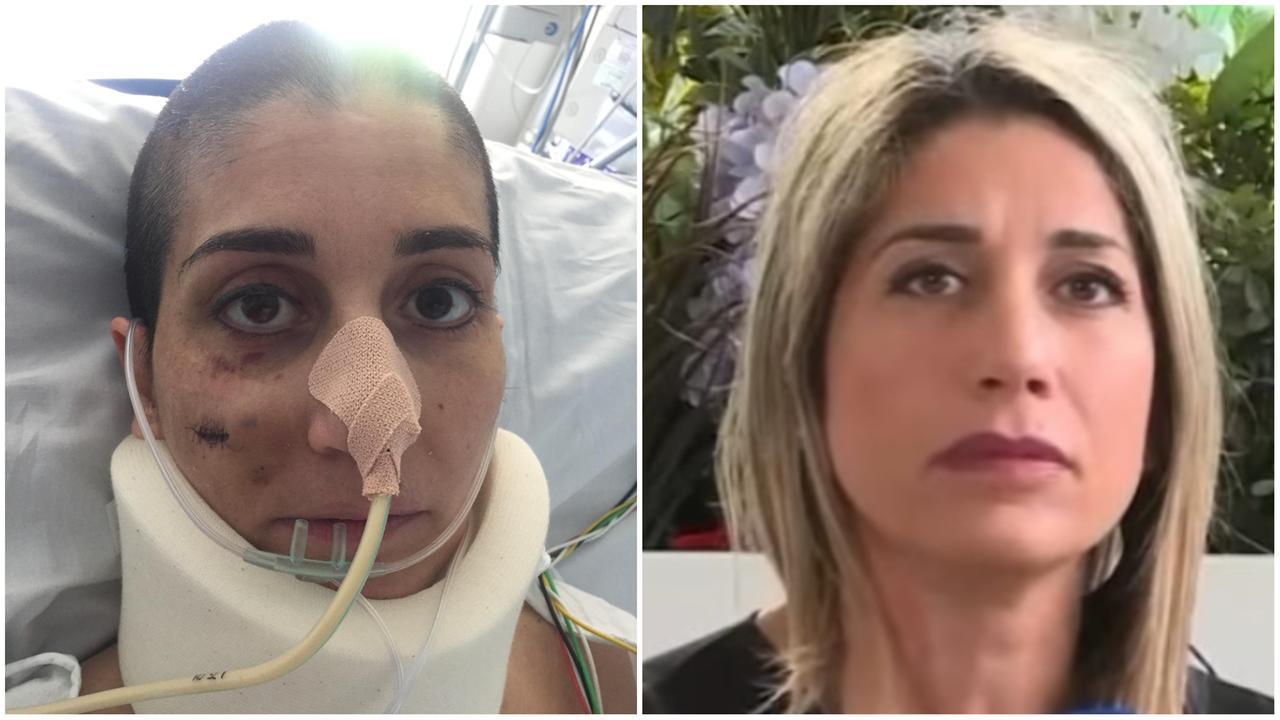 Francesca Rizzello in ospedale e oggi