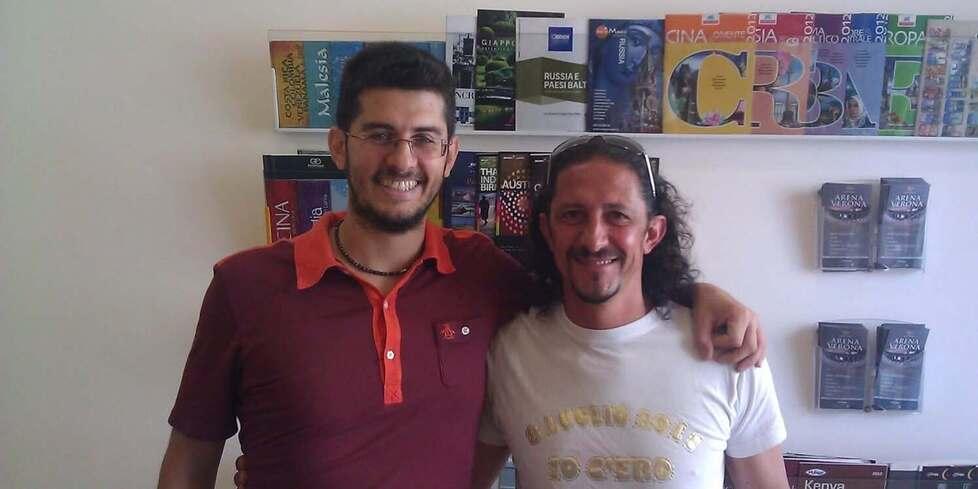 
	Lorenzo Lorenzi con Igor Protti

