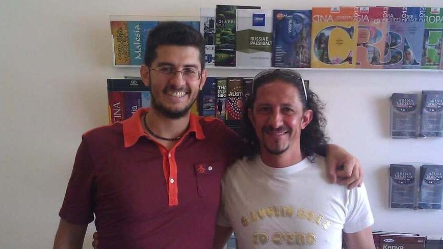 Lorenzo Lorenzi con Igor Protti