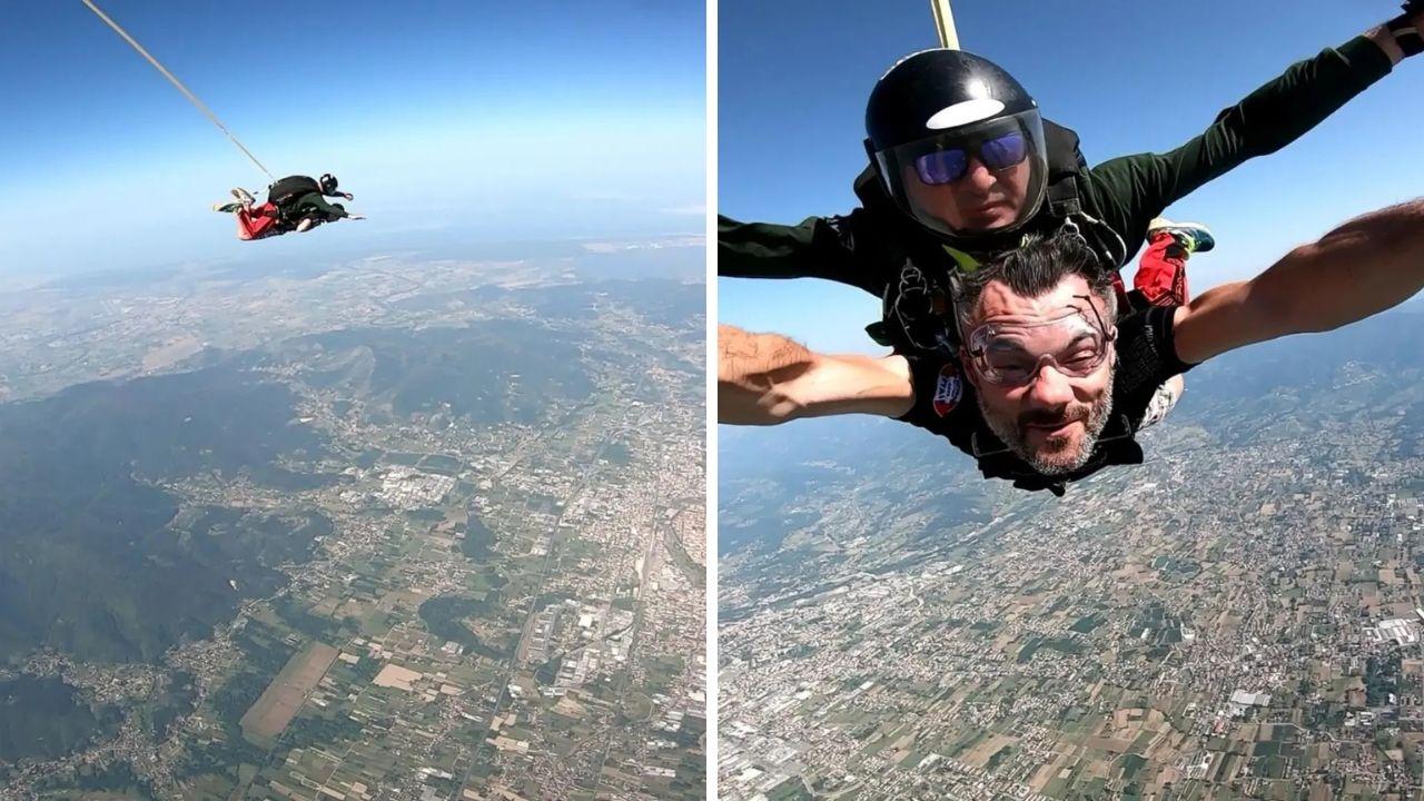 Matteo Biffoni durante il lancio (foto da Instagram)