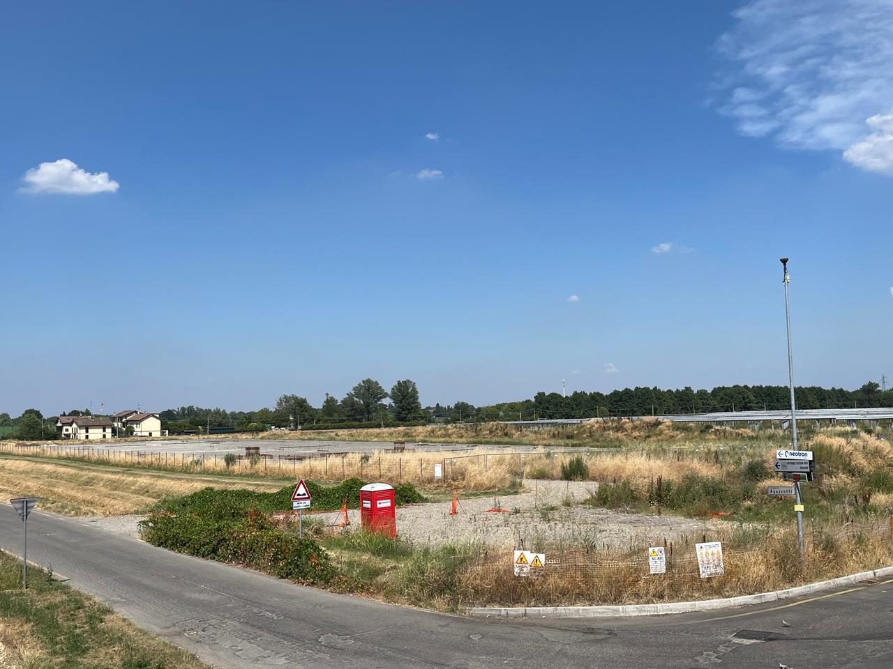 
	L'area di strada Cadiane in cui dovrebbe essere ampliata la sede MonteR&egrave;

