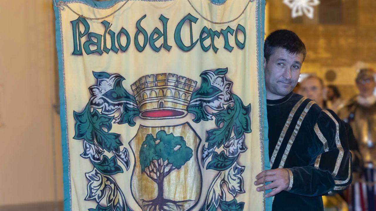 Qui durante un'edizione del Palio