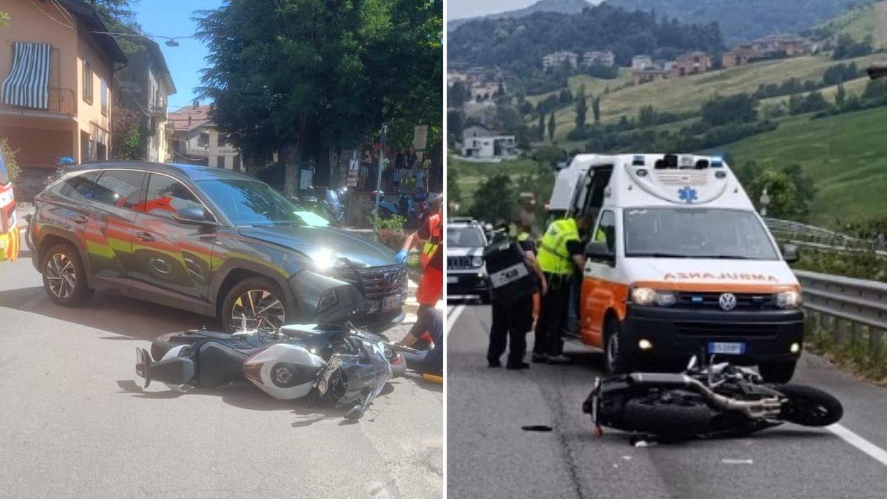 Gli incidenti a Fanano e Pavullo