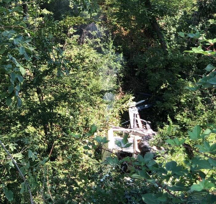 Volo di cento metri col trattore: agricoltore 41enne “miracolato”